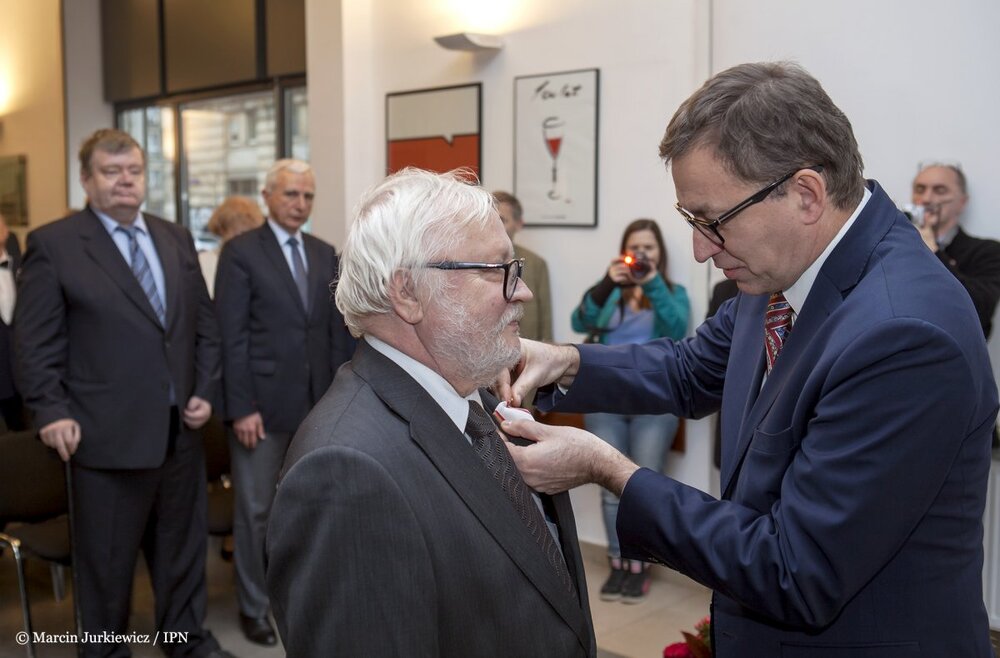Uroczystość wręczenia odznaczeń państwowych – Warszawa, 13 grudnia 2017. Fot. Marcin Jurkiewicz (IPN)