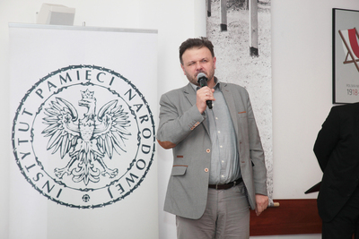 Dyrektor Biura Edukacji Narodowej Adam Hlebowicz. Fot. Piotr Życieński (IPN)