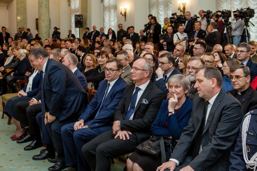 Wręczenie not identyfikacyjnych - Warszawa 01.02.2018. Fot. Marcin Jurkiewicz (IPN)