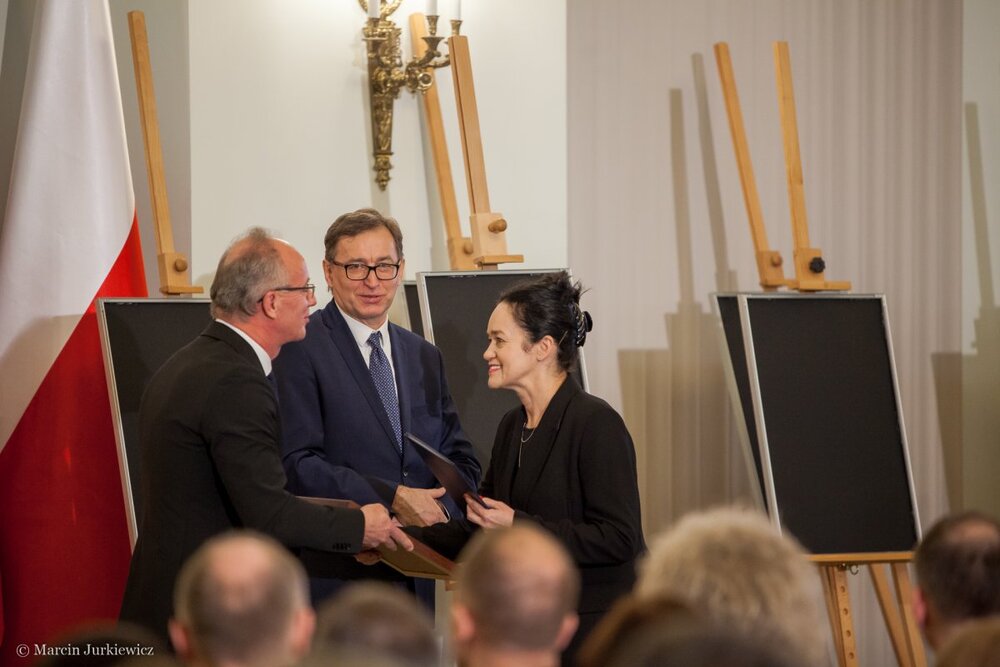 Wręczenie not identyfikacyjnych - Warszawa 01.02.2018. Fot. Marcin Jurkiewicz (IPN)