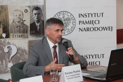 Dariusz Pawłoś – prezes Fundacji Polsko-Niemieckie Pojednanie (fot. P.Życieński)