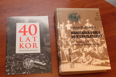 Promocja książki o historii KOR Justyny Błażejowskiej