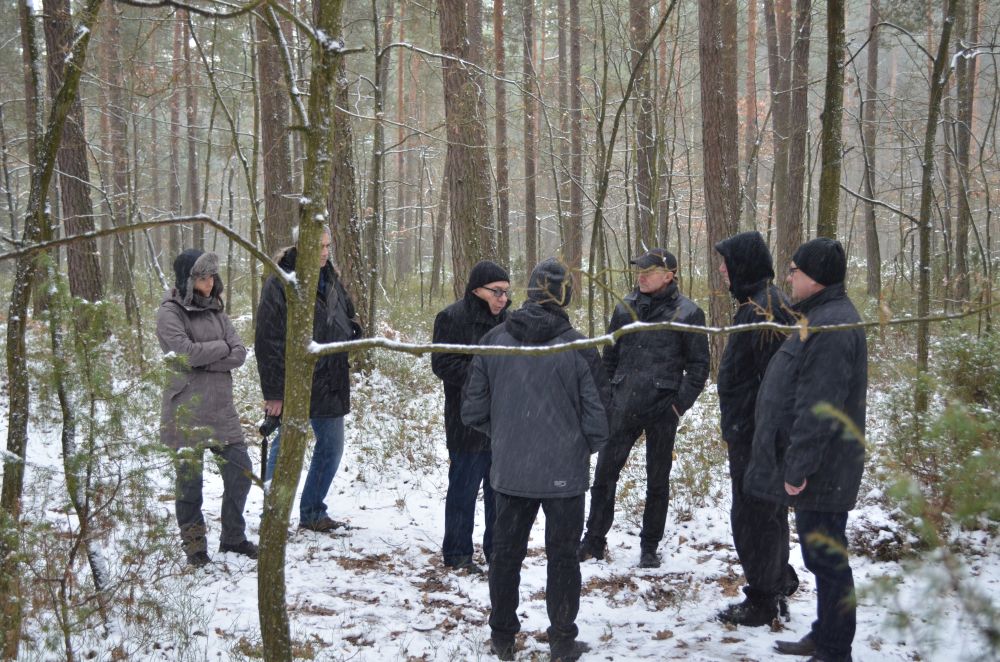 Specjaliści z IPN na uroczysku „Baran” – 29 listopada 2016