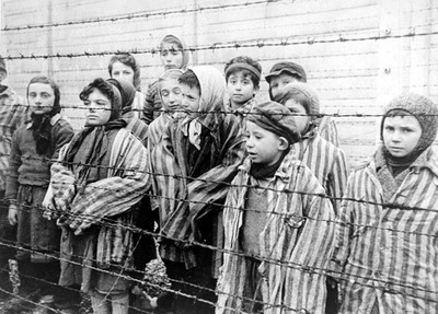 Wyzwoleni przez Armię Radziecką więźniowie KL Auschwitz