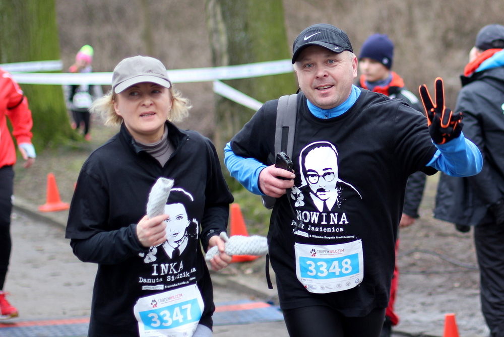 „Tropem Wilczym” – 5. edycja Biegu Pamięci Żołnierzy Wyklętych, 26 lutego 2017 (fot. Marcin Jurkiewicz/IPN)