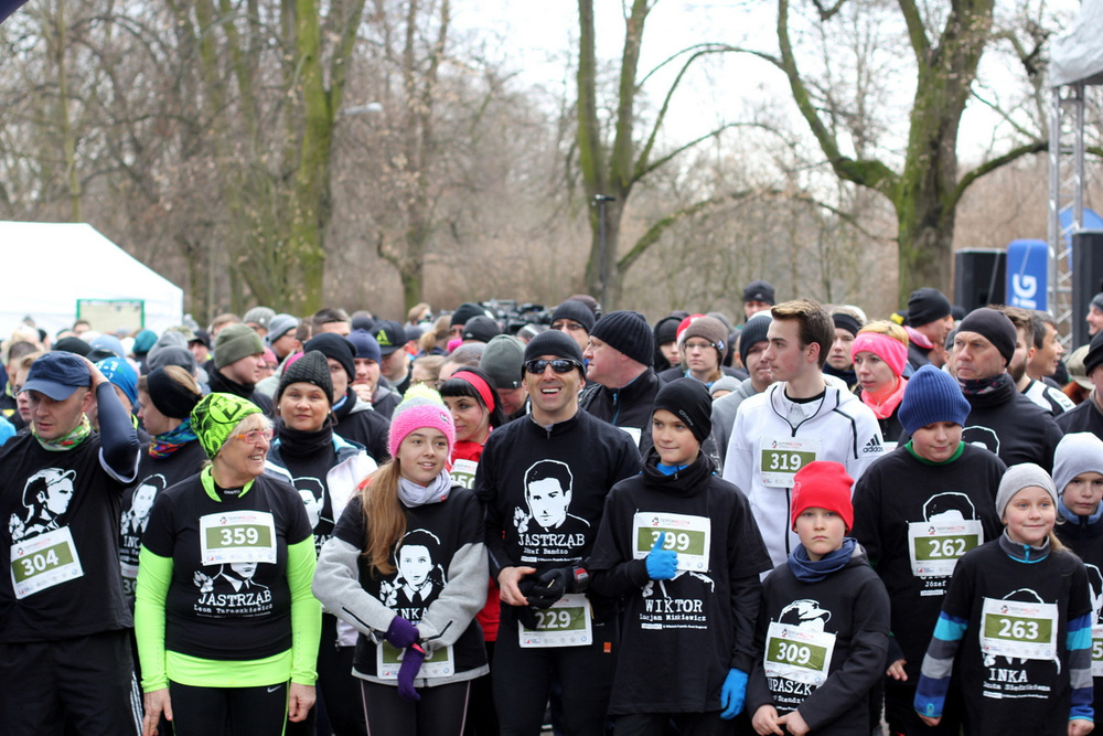 „Tropem Wilczym” – 5. edycja Biegu Pamięci Żołnierzy Wyklętych, 26 lutego 2017 (fot. Marcin Jurkiewicz/IPN)