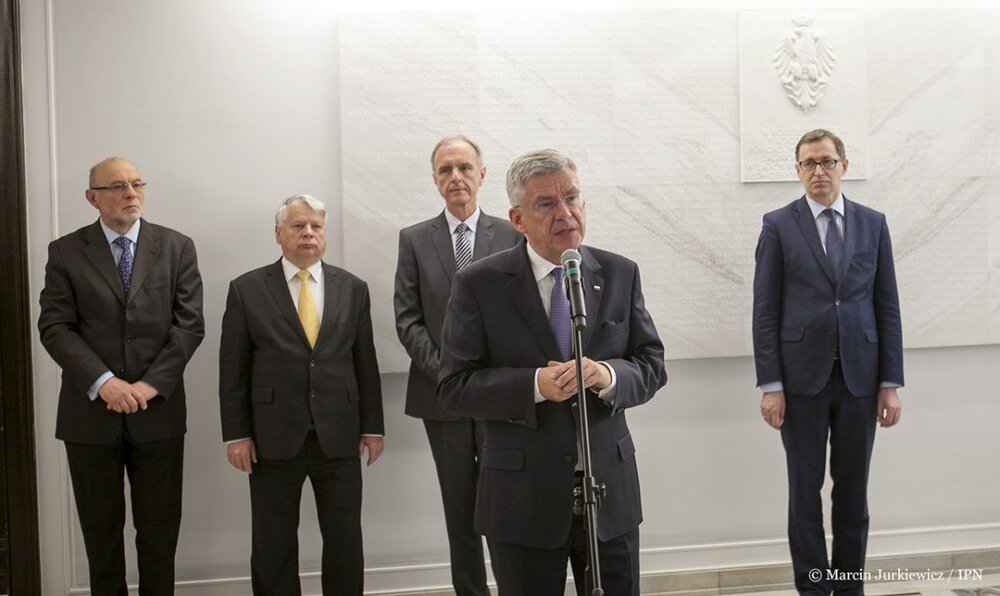 W Senacie wystawa IPN „Bunt w imperium - 40. rocznica utworzenia SKS” – Warszawa, 17 maja 2017 Fot. Marcin Jurkiewicz (IPN)