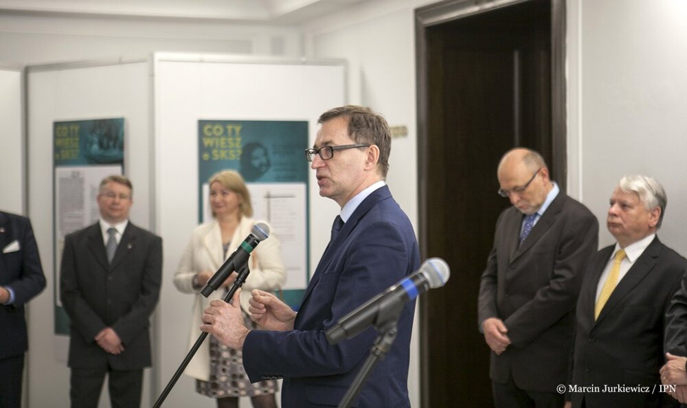 W Senacie wystawa IPN „Bunt w imperium - 40. rocznica utworzenia SKS” – Warszawa, 17 maja 2017 Fot. Marcin Jurkiewicz (IPN)