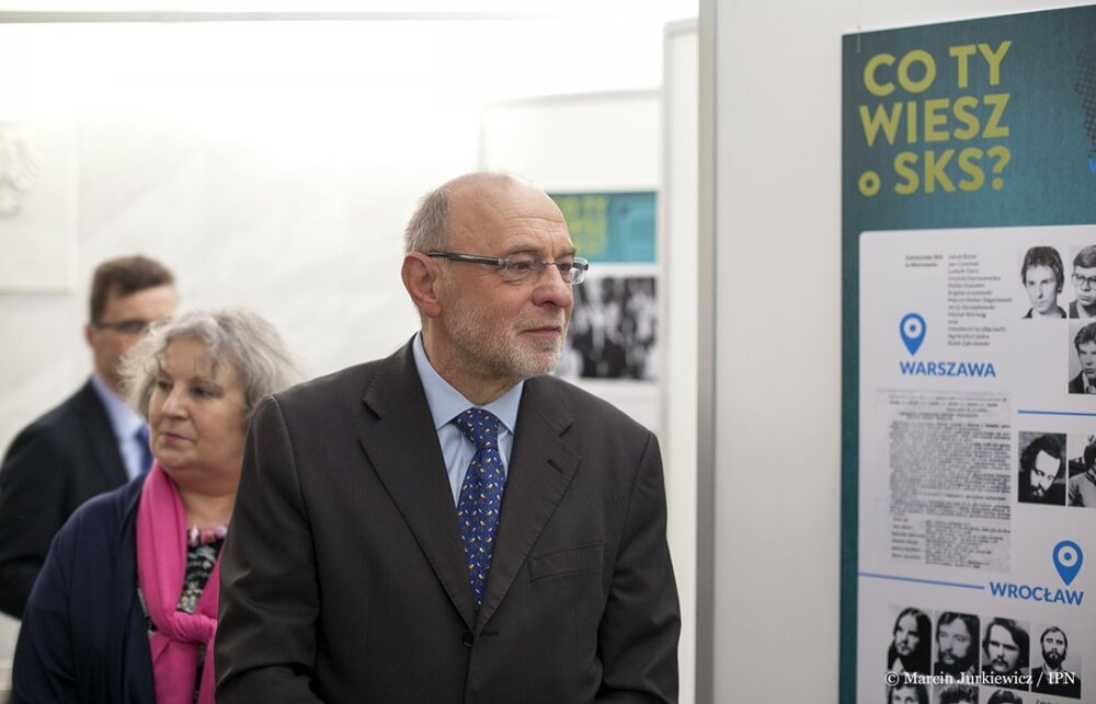 W Senacie wystawa IPN „Bunt w imperium - 40. rocznica utworzenia SKS” – Warszawa, 17 maja 2017 Fot. Marcin Jurkiewicz (IPN)