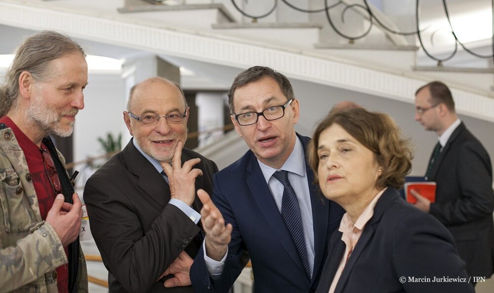 W Senacie wystawa IPN „Bunt w imperium - 40. rocznica utworzenia SKS” – Warszawa, 17 maja 2017 Fot. Marcin Jurkiewicz (IPN)