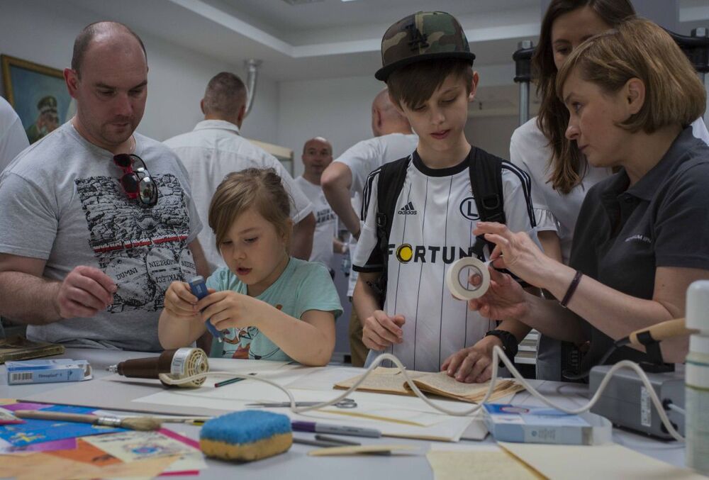 Noc Muzeów w Archiwum IPN w Warszawie. Fot. Katarzyna Adamów