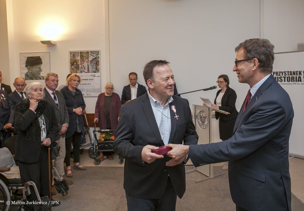 Uroczystość wręczenia odznaczeń państwowych – Warszawa, 13 czerwca 2017. Fot. Marcin Jurkiewicz (IPN)