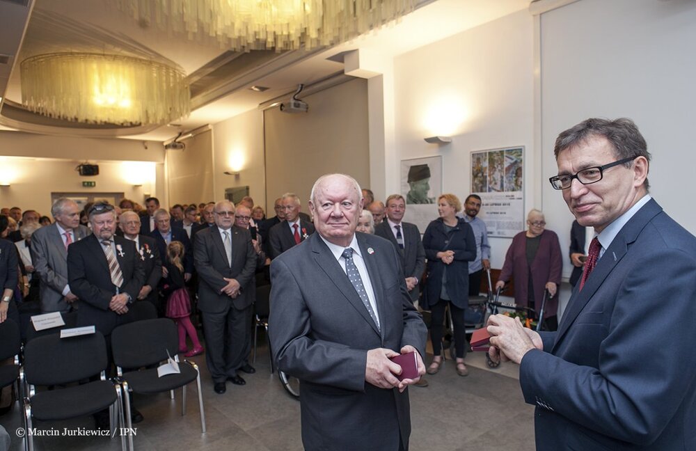 Uroczystość wręczenia odznaczeń państwowych – Warszawa, 13 czerwca 2017. Fot. Marcin Jurkiewicz (IPN)