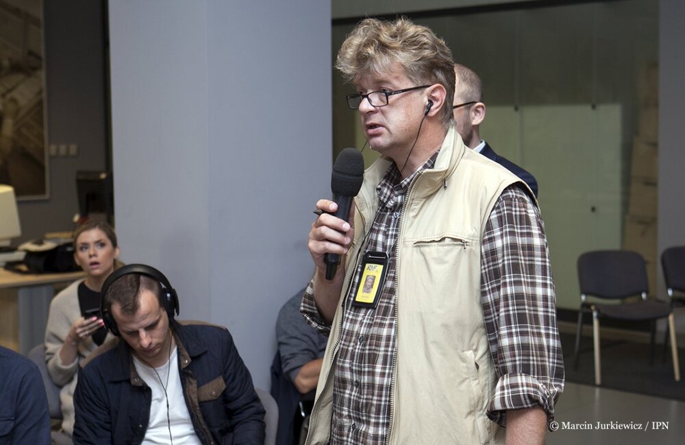 Konferencja prasowa Prezesa IPN na temat opracowywaniu tzw. zbioru zastrzeżonego