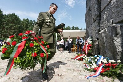 Uroczystość upamiętniająca ofiary niemieckiego obozu zagłady w Treblince – 2 sierpnia 2017. Fot. Sławomir Kasper #20