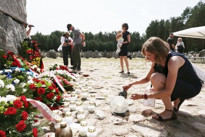 Uroczystość upamiętniająca ofiary niemieckiego obozu zagłady w Treblince – 2 sierpnia 2017. Fot. Sławomir Kasper #22