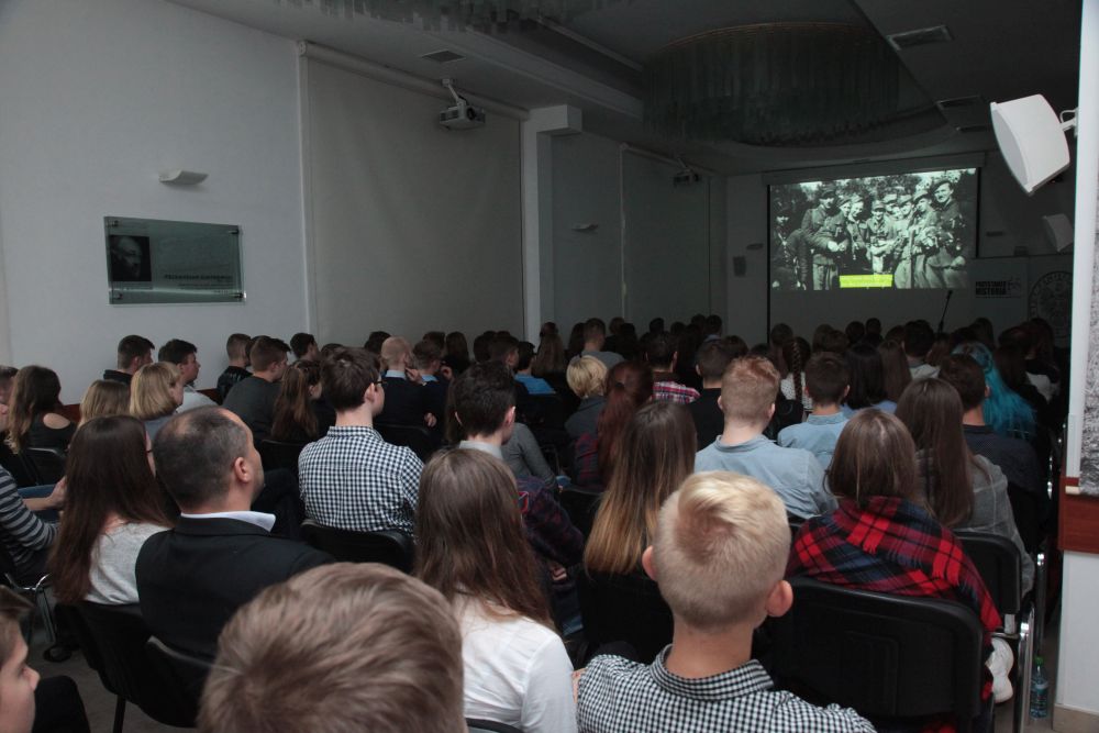 Projekt „Łączka i inne miejsca poszukiwań” – spotkanie inauguracyjne. Fot Piotr Życieński (IPN)