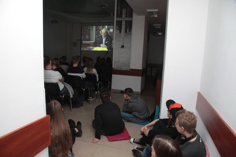 Projekt „Łączka i inne miejsca poszukiwań” – spotkanie inauguracyjne. Fot Piotr Życieński (IPN)