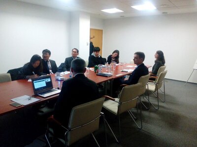Spotkanie z delegacją Ministerstwa Unifikacji Republiki Korei