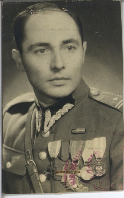 Zbigniew Rotkiel w mundurze LWP (fot. z zasobu IPN)