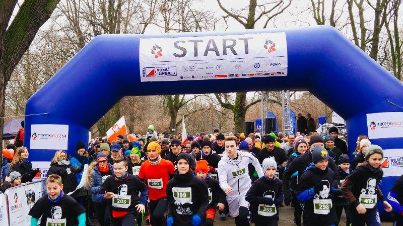 „Wolf Track” run – 5th edition of the run in tribute to Accursed Soldiers 26.02.2017 (fot. Marcin Jurkiewicz/IPN)