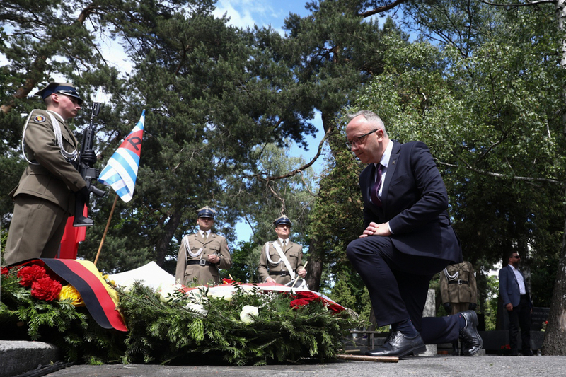 Commemorations of the National Remembrance Day for Victims of the German Nazi Concentration and Extermination Camps – Warsaw, 14 June 2023; Photo: S. Kasper