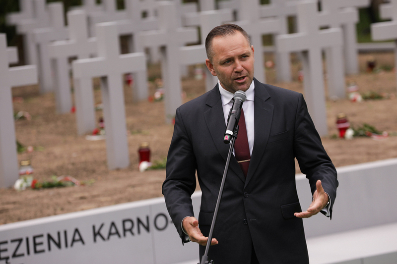 The opening of the IPN-funded cemetery and the commemorations of the victims of Fort III in Pomiechówek