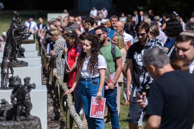 The 80th anniversary of the Treblinka II death camp prisoner revolt - Treblinka, 2 August 2023