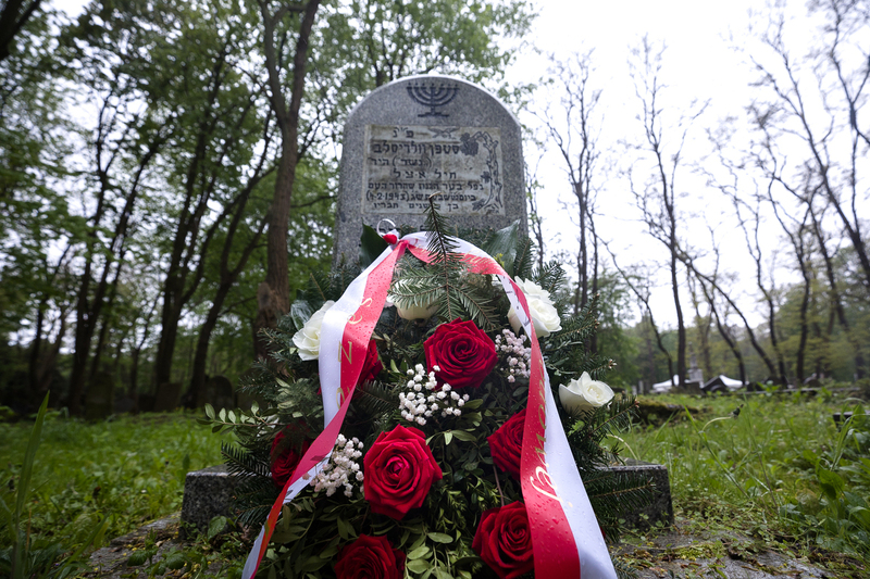 A commemoration of Polish and Jewish victims of World War II, Warsaw 18 April 2024; Photo: Sławek Kasper, IPN