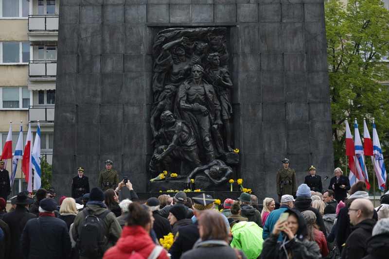 The 81st anniversary of the Warsaw Ghetto Uprising – Warsaw, 19 April 2024; photo: M. Bujak