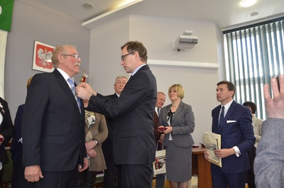 Marian Henryk Pałasz odznaczony przez Prezesa IPN