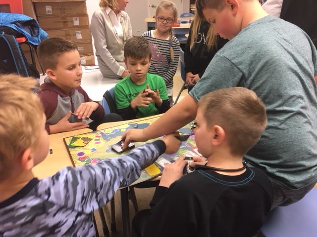 „Miś Wojtek” w szkole im. T. Kościuszki w Chicago – 15 stycznia 2018