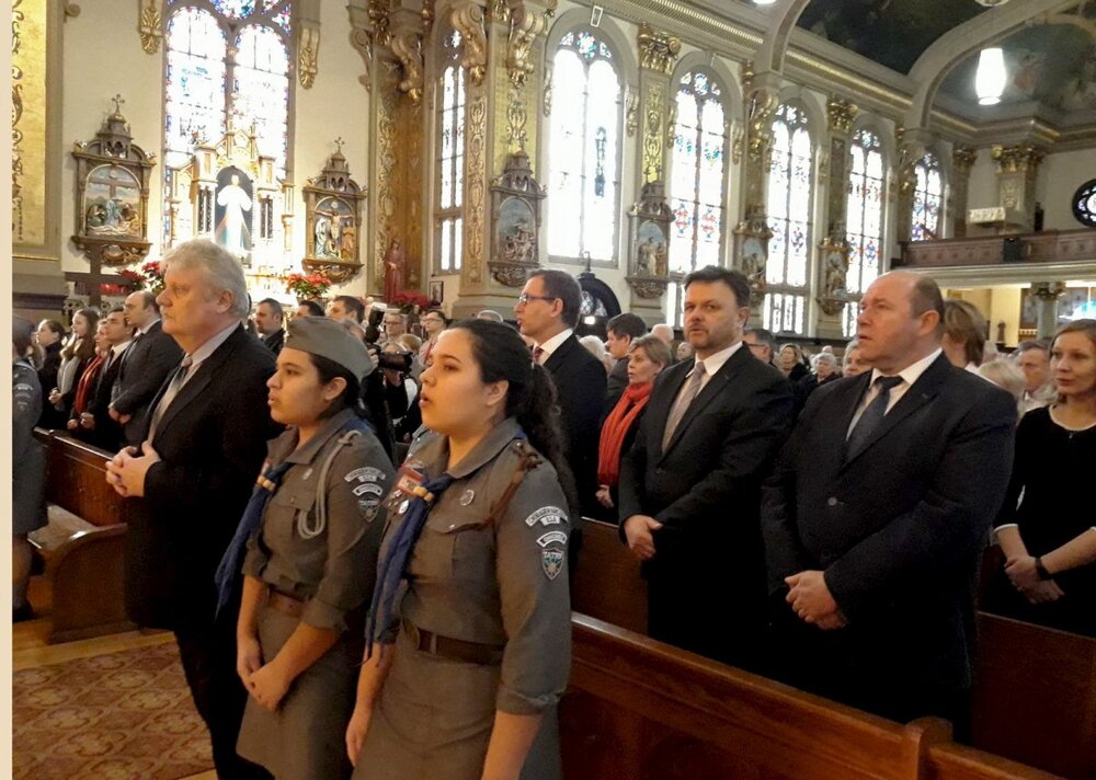 Msza św. w kościele Trójcy Świętej w Chicago – 21 stycznia 2018