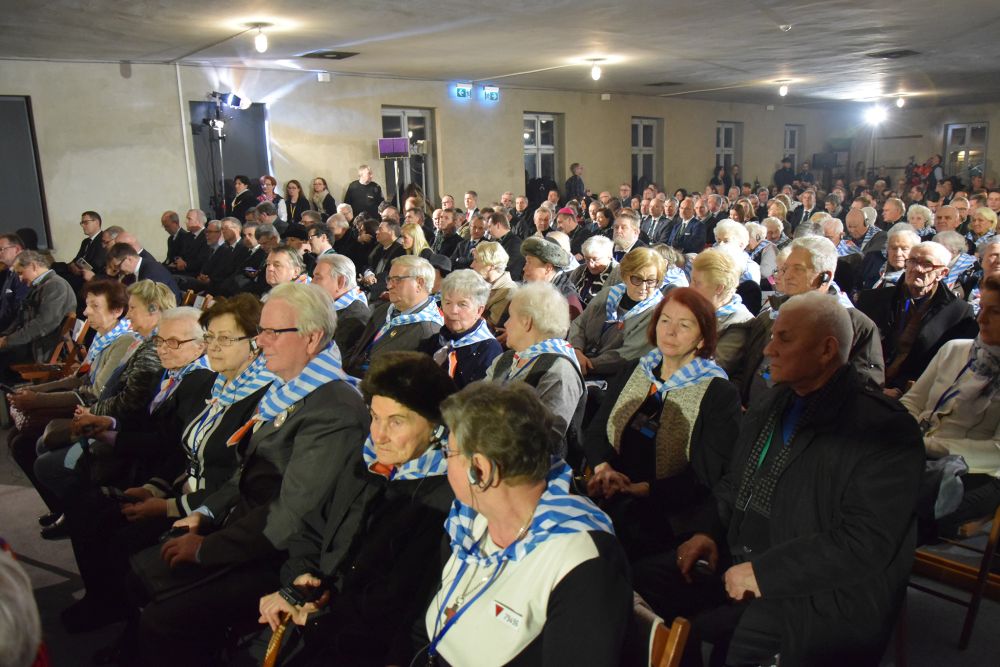 Obchody 73. rocznicy wyzwolenia niemieckiego obozu Auschwitz. Fot. Maciej Foks (IPN)