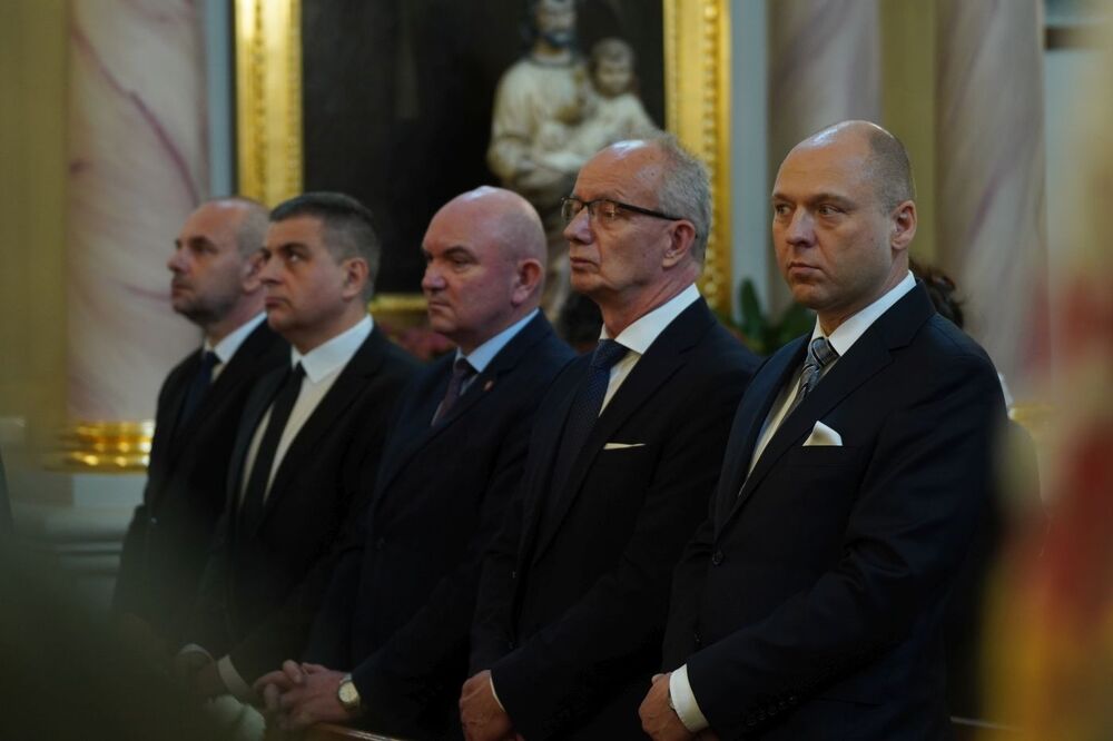 Uroczystości pogrzebowe śp. Stanisława Ochnio ps. Granat – Puławy, 7 maja 2025. Fot. Dominik Borek (IPN)