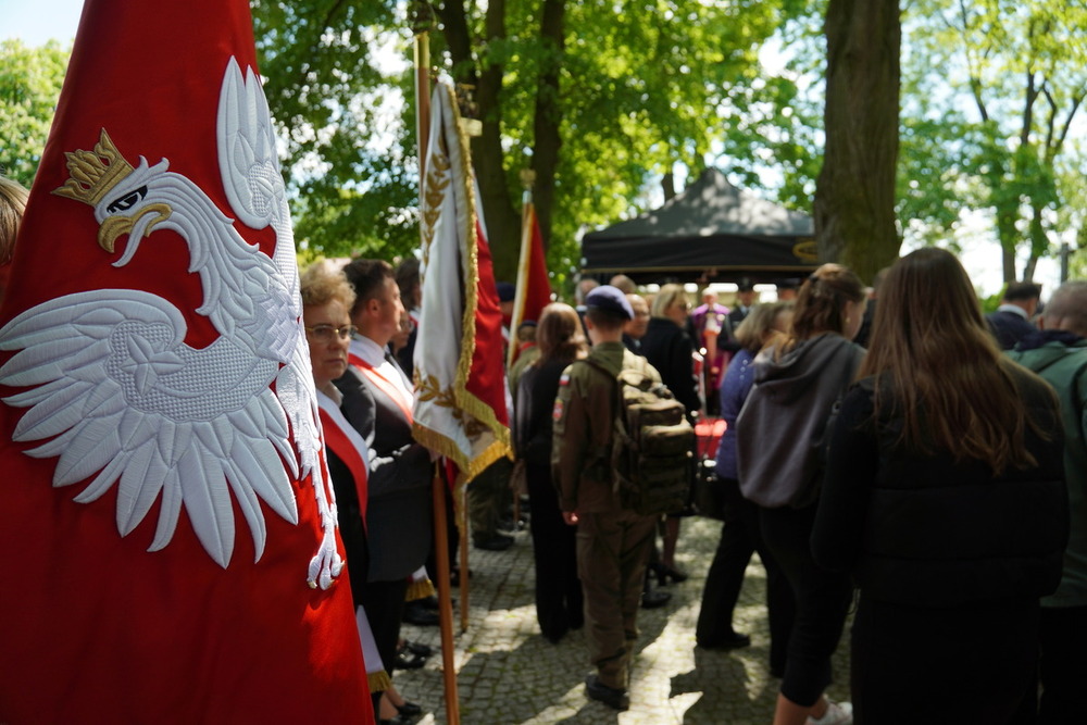 Uroczystości pogrzebowe śp. Stanisława Ochnio ps. Granat – Puławy, 7 maja 2025. Fot. Dominik Borek (IPN)