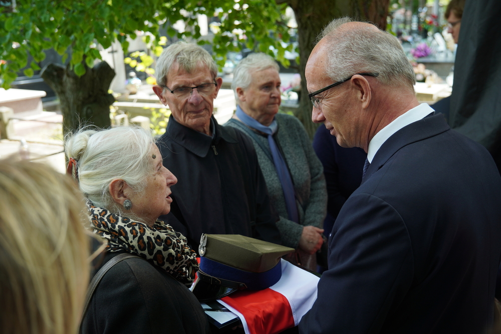 Uroczystości pogrzebowe śp. Stanisława Ochnio ps. Granat – Puławy, 7 maja 2025. Fot. Dominik Borek (IPN)