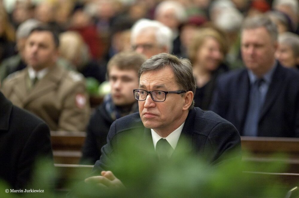 Uroczysta msza pogrzebowa śp. prof. Barbary Otwinowskiej – 26 stycznia 2018. Fot. Marcin Jurkiewicz (IPN)