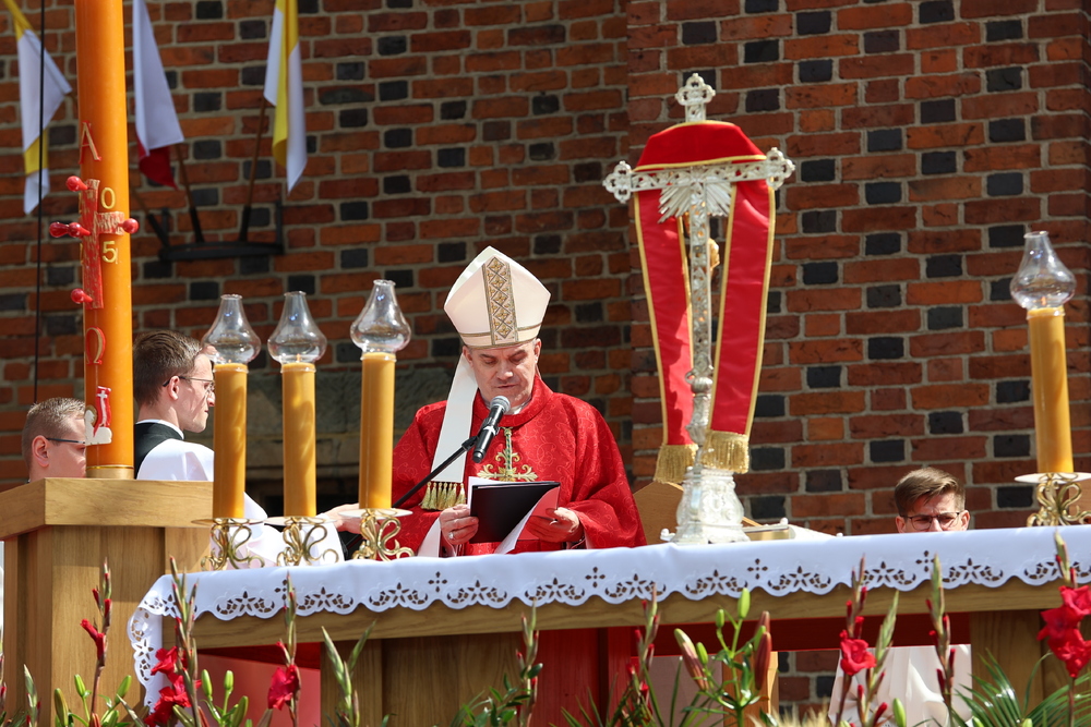 Uroczystości beatyfikacyjne ks. Stanisława Streicha. Poznań, 24.05.2025. Fot. Rafał Pękalski (IPN)