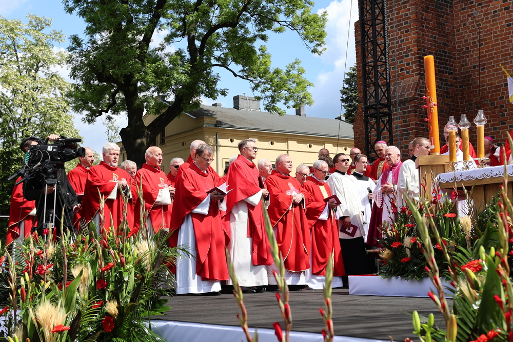 Uroczystości beatyfikacyjne ks. Stanisława Streicha. Poznań, 24.05.2025. Fot. Rafał Pękalski (IPN)