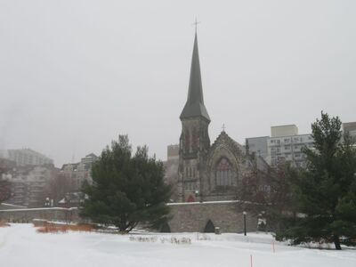 Kościół, przed którym wzniesiony zostanie pomnik Ofiar Komunizmu w Ottawie