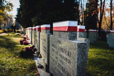 „Zapal znicz na grobie Weterana” –  Cmentarz Wojskowy na Powązkach, fot. MN/BUWiM