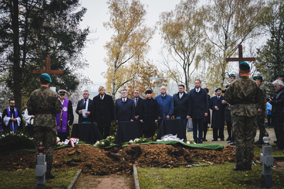 Państwowy pogrzeb żołnierzy Wojska Polskiego – Mełno, fot. MN/BUWiM