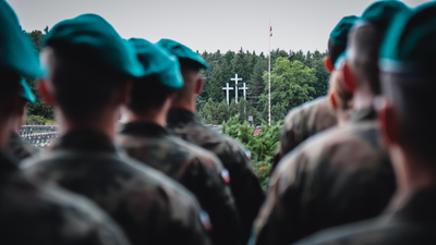 Upamiętnienie ofiar egzekucji w Puszczy Kampinoskiej – fot. MN/BUWiM