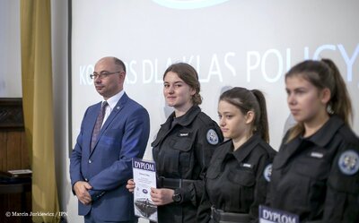 Gala finałowa konkursu „Policjanci w służbie historii” – Warszawa, 2 października 2017. Fot. Marcin Jurkiewicz/IPN