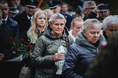 Ceremonia pogrzebowa Marii Turowskiej – fot. Mateusz Niegowski BUWiM/IPN