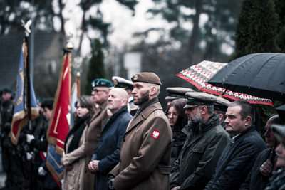 Uroczysty pogrzeb szczątków nieznanych z imienia i nazwiska żołnierzy Wojska Polskiego – fot. MN/BUWiM