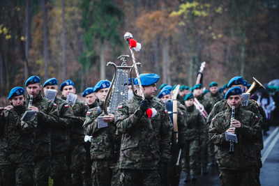 Uroczysty pogrzeb szczątków nieznanych z imienia i nazwiska żołnierzy Wojska Polskiego – fot. MN/BUWiM