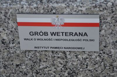 IPN odnowił grób powstańca styczniowego Bronisława Kopystyńskiego. Fot. Janusz Ślęzak (IPN)